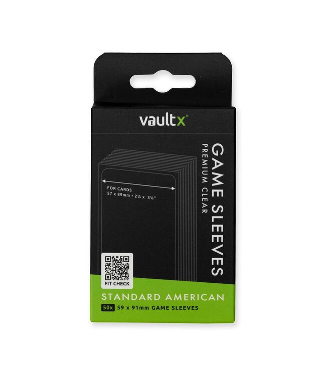 Vault X: Game Sleeves - Standard American (50 sleeves)