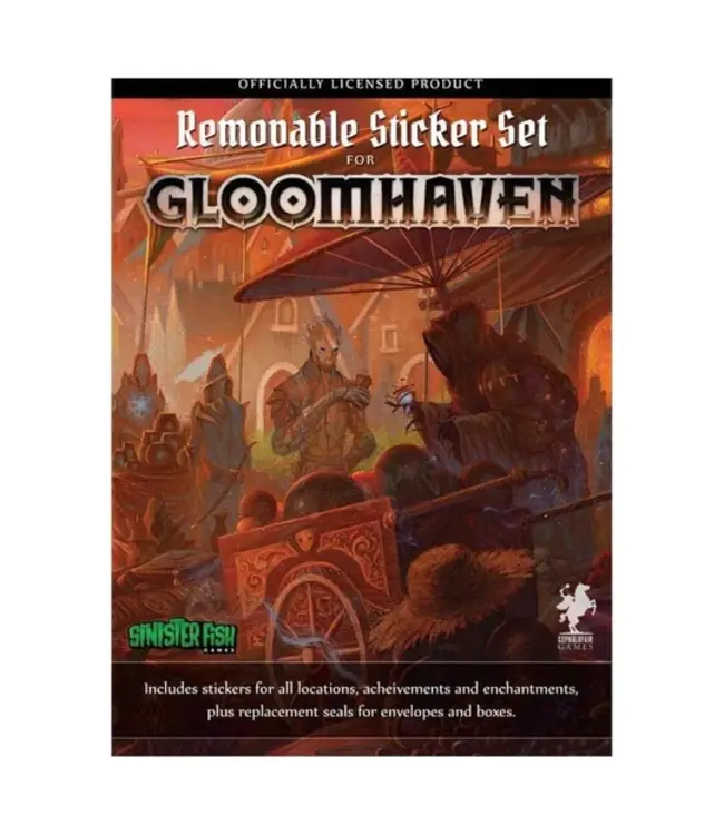 Gloomhaven Removable Sticker Set