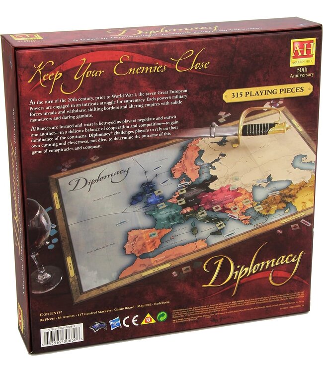 Diplomacy (ENG) - Bordspel