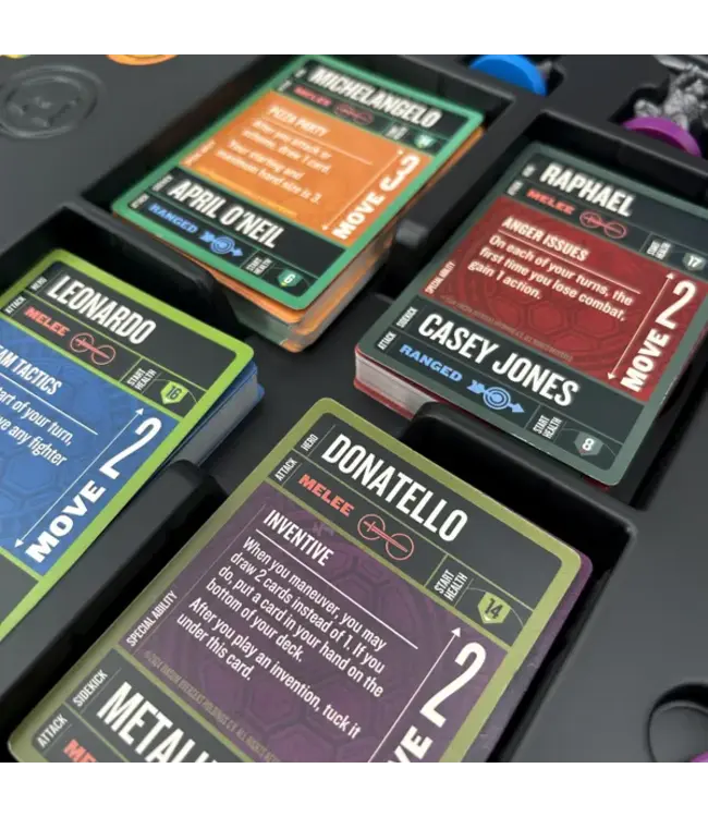 Unmatched Adventures: Teenage Mutant Ninja Turtles (ENG) - Kartenspiel