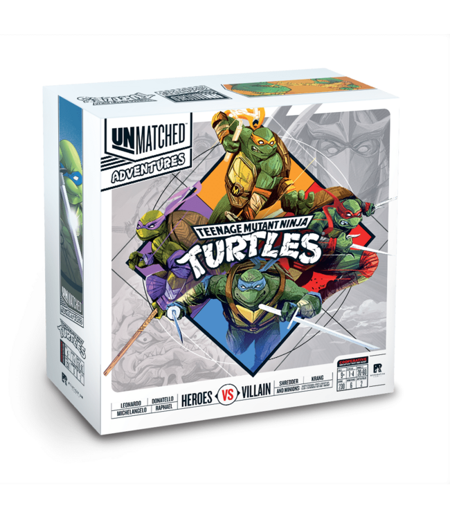 Unmatched Adventures: Teenage Mutant Ninja Turtles (ENG) - Kartenspiel