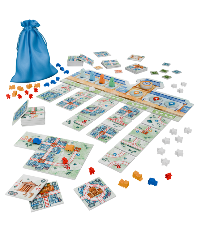 Railroad Tiles (NL) - Board game