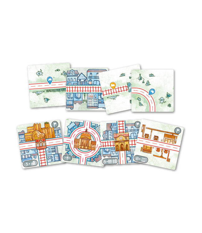 Railroad Tiles (NL) - Board game