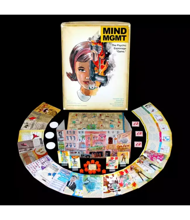 Mind MGMT: The Psychic Espionage "Game" (ENG) - Board game