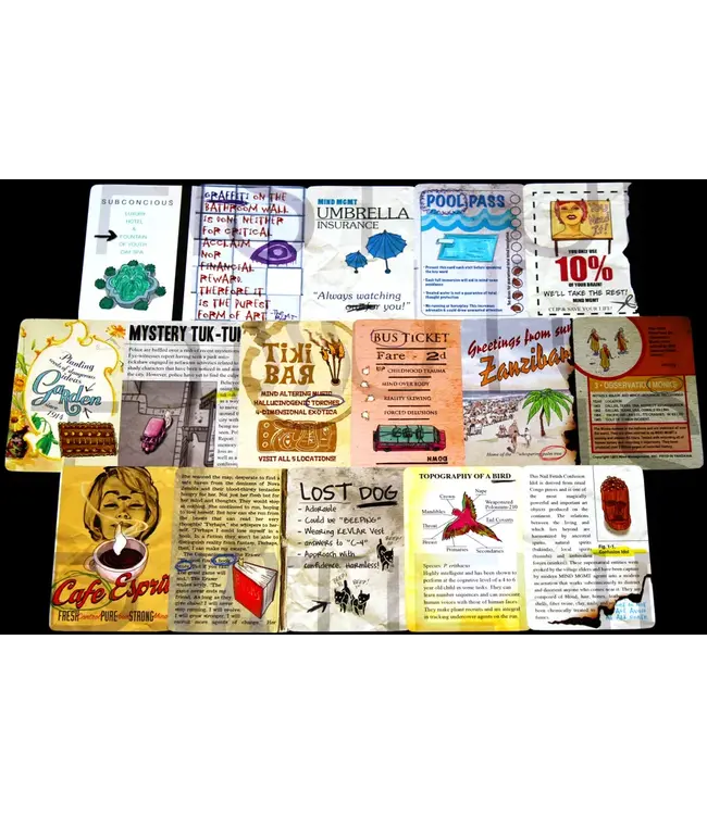 Mind MGMT: The Psychic Espionage "Game" (ENG) - Brettspiel