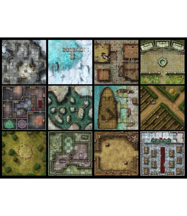 Loke BattleMats: Calendar of Many Adventures 2025