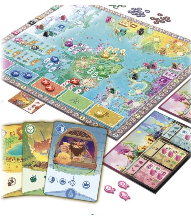 Explorers of Navoria (ENG) - Brettspiel
