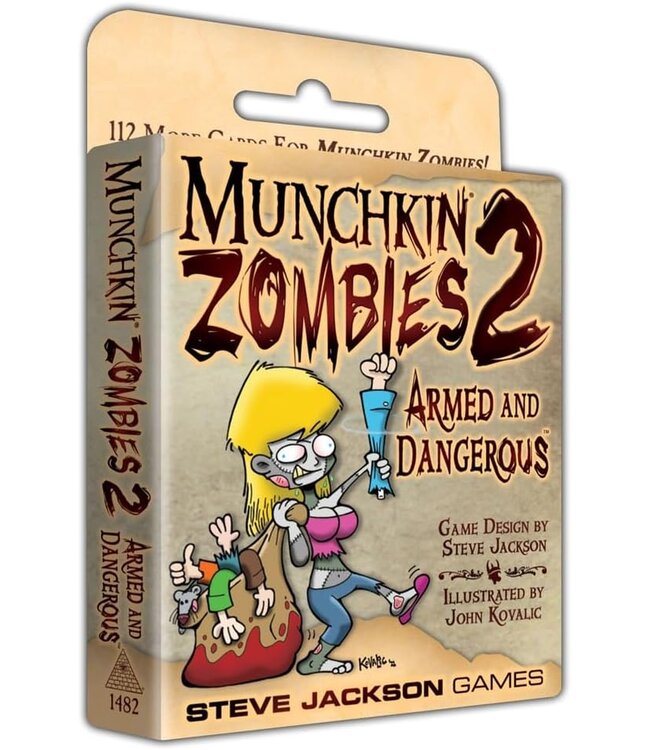 Munchkin Zombies 2: Armed and Dangerous (ENG) - Kartenspiel
