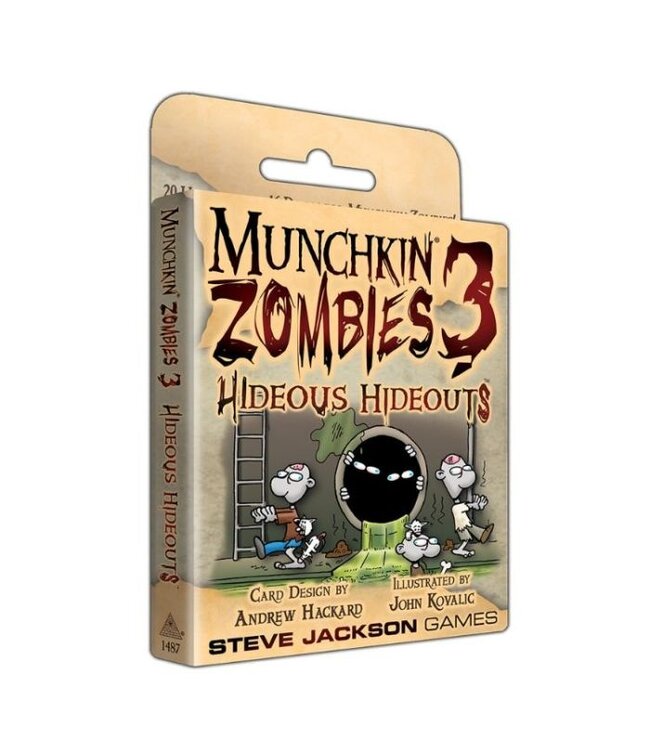 Munchkin Zombies 3: Hideous Hideouts (ENG) - Kaartspel