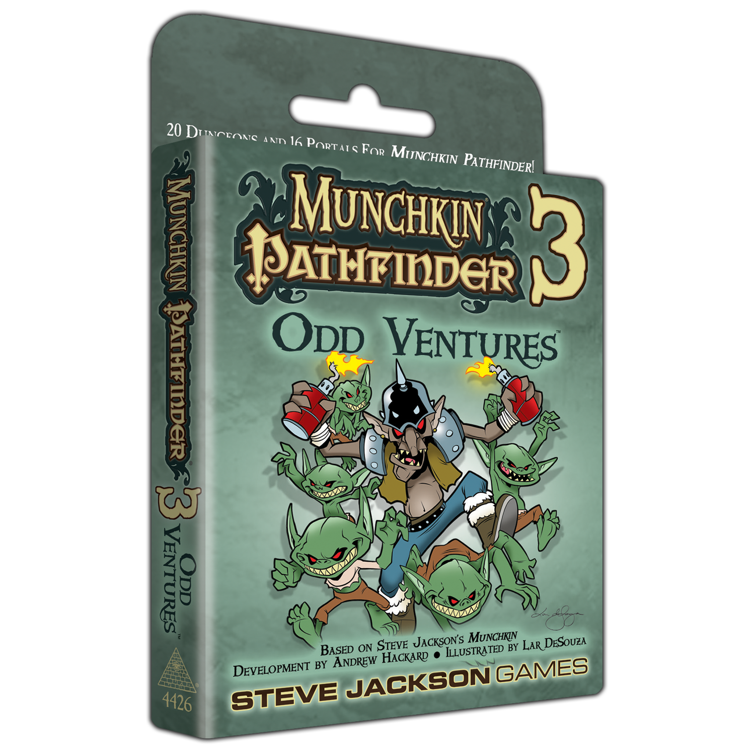 Steve Jackson Games Munchkin Pathfinder 3: Odd Ventures (ENG)