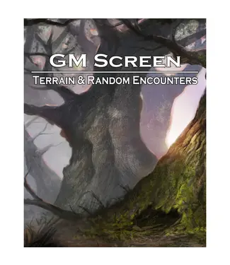 Loke Battle Mats GM Screen: Terrain & Random Encounters