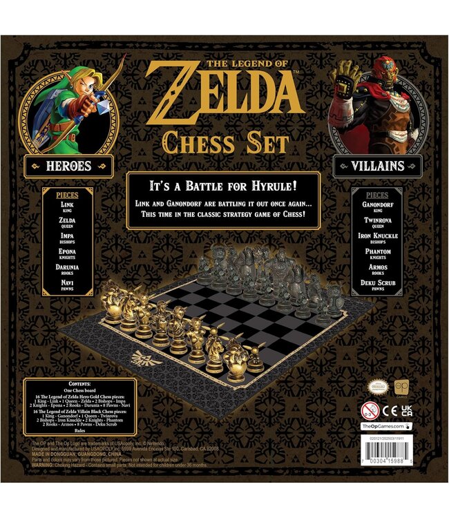 The Legend of Zelda Collector's Chess Set - Brettspiel