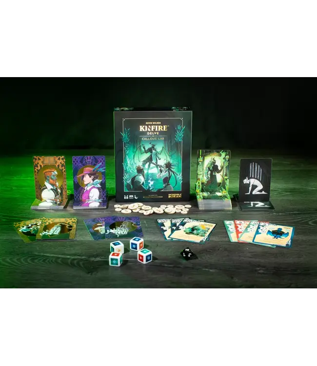 Kinfire Delve: Callous' Lab (ENG) - Card game