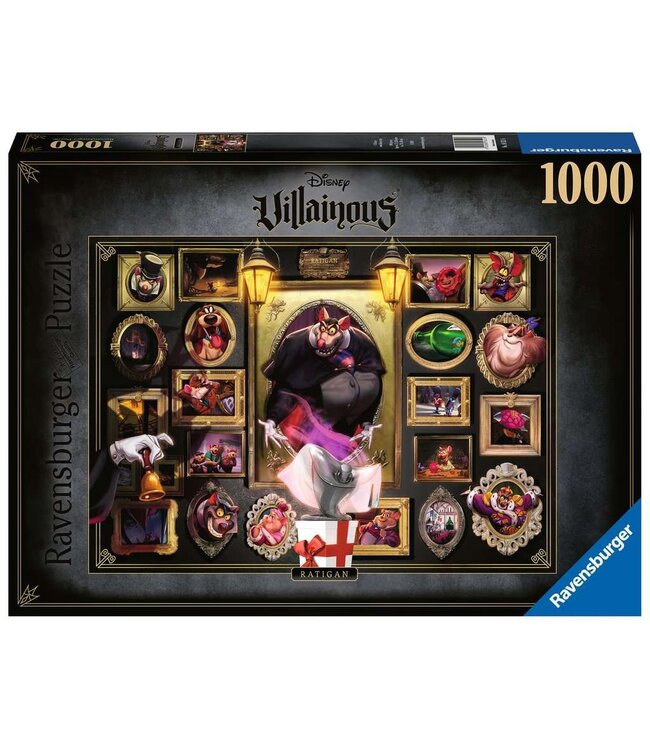 Disney - Villainous: Ratigan (1000 Stukjes) - Puzzel