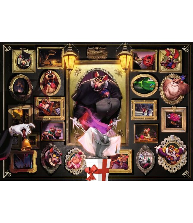 Disney - Villainous: Ratigan (1000 Stukjes) - Puzzel
