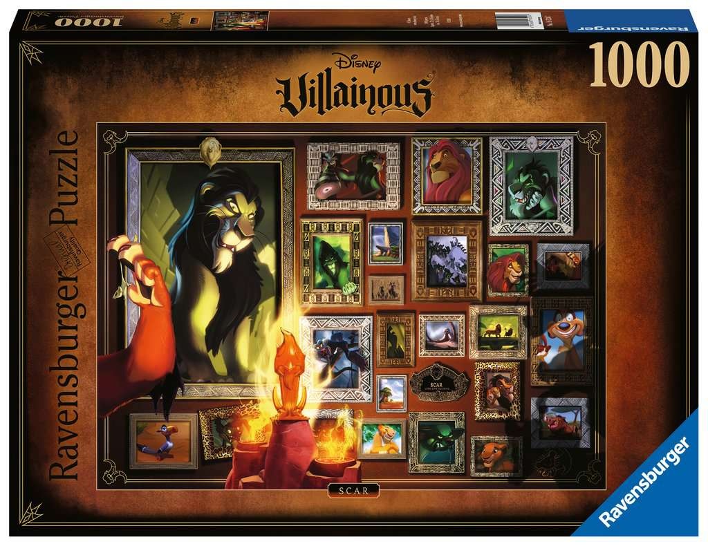 Ravensburger Disney Villainous: Scar (1000 Stukjes)