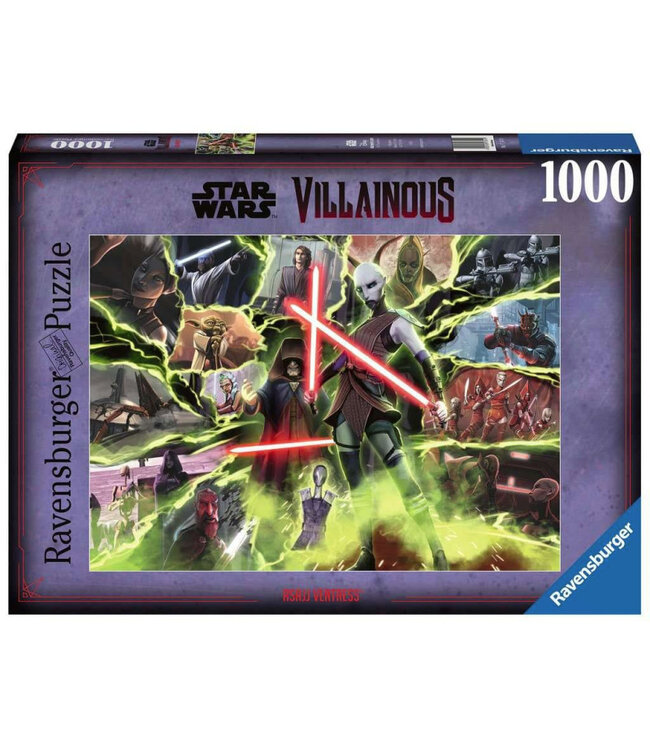Disney Star Wars Villainous: Asajj Ventress (1000 Teile) - Puzzle