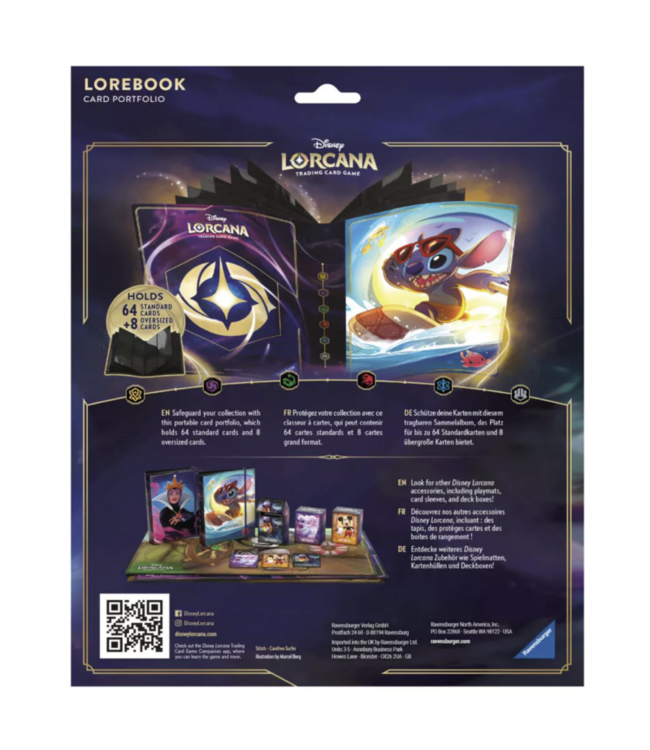 Disney Lorcana – The First Chapter 4-Pocket Portfolio: Stitch - Binder