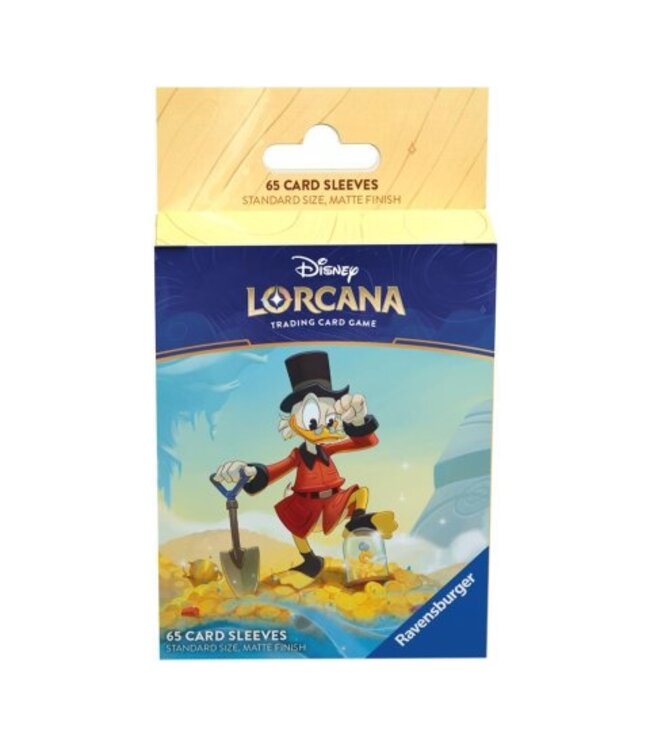 Disney Lorcana – Into the Inklands Card Sleeves: Scrooge McDuck – 65 Pieces