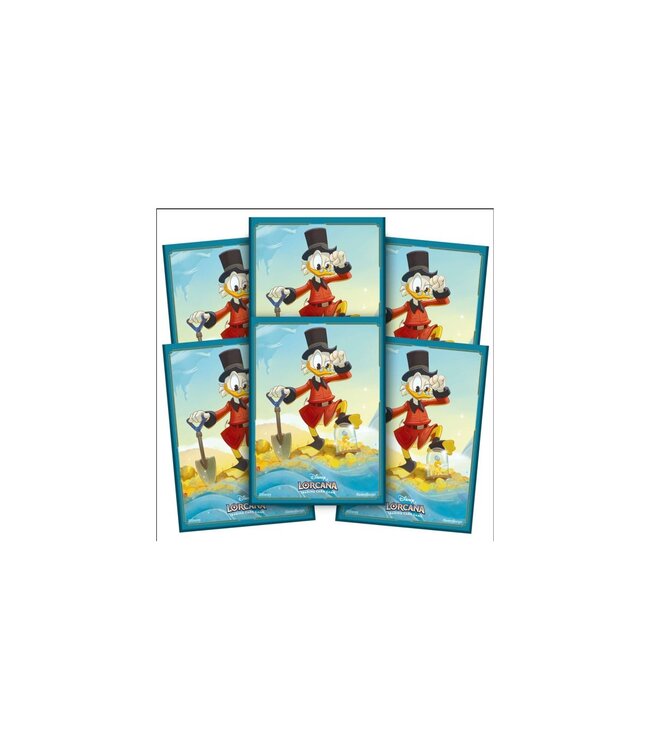 Disney Lorcana – Into the Inklands Card Sleeves: Scrooge McDuck – 65 Pieces