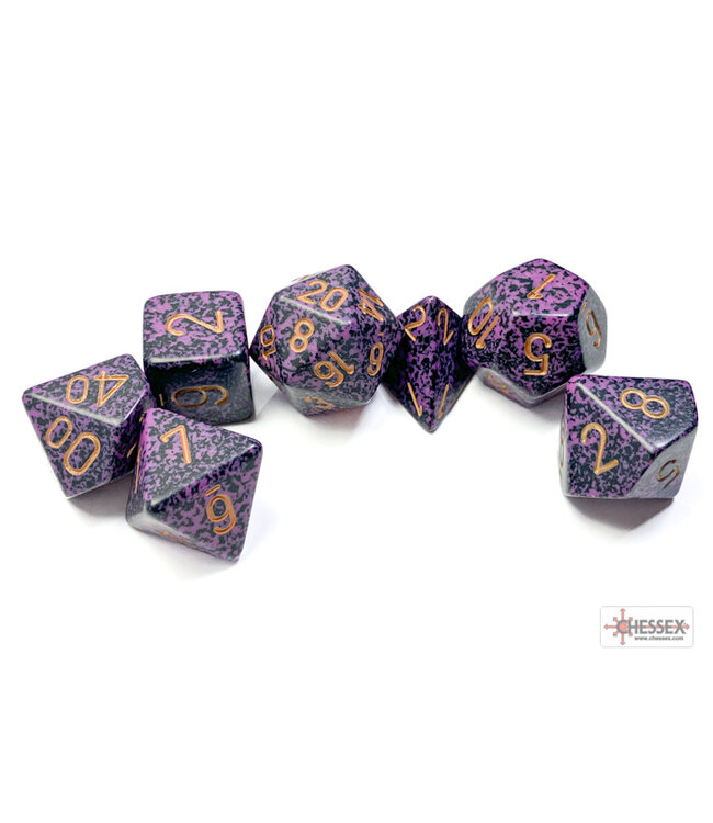 RPG Dice Set: Speckled Hurricane
