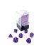 Chessex Mini RPG Dice Set: Borealis Royal Purple/Gold