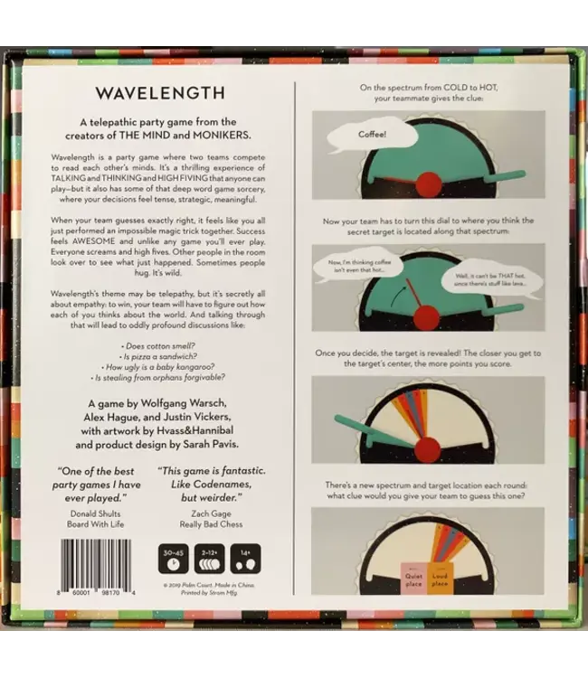 Wavelength (ENG) - Bordspel