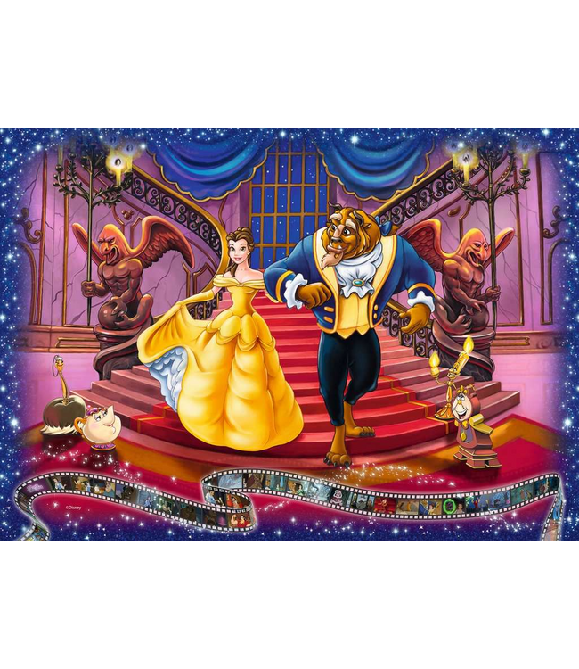 Disney: Belle en het Beest (1000 Stukjes)