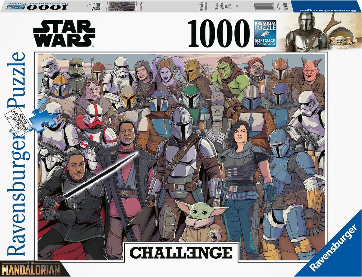 Ravensburger Star Wars: The Mandalorian (1000 Stukjes)