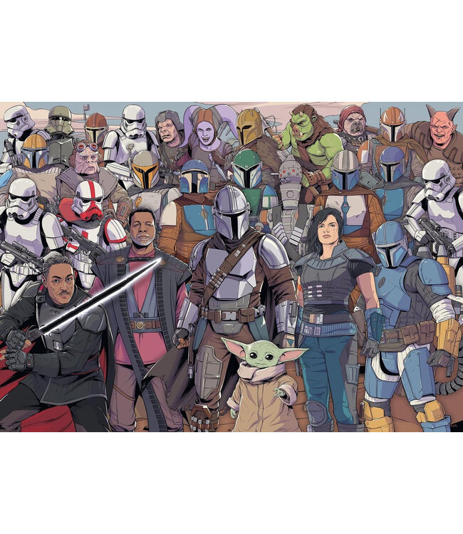 Star Wars: The Mandalorian (1000 Stukjes)