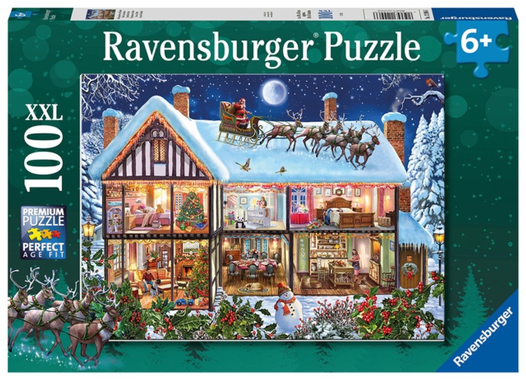 Ravensburger Christmas at Home XXL (100 Stukjes)