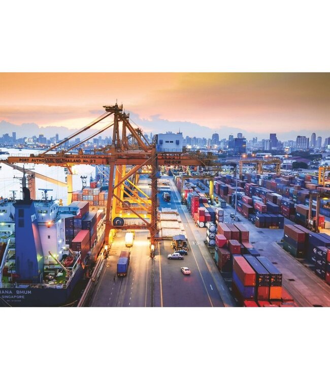 Container Haven van Hamburg (1000 Stukjes)