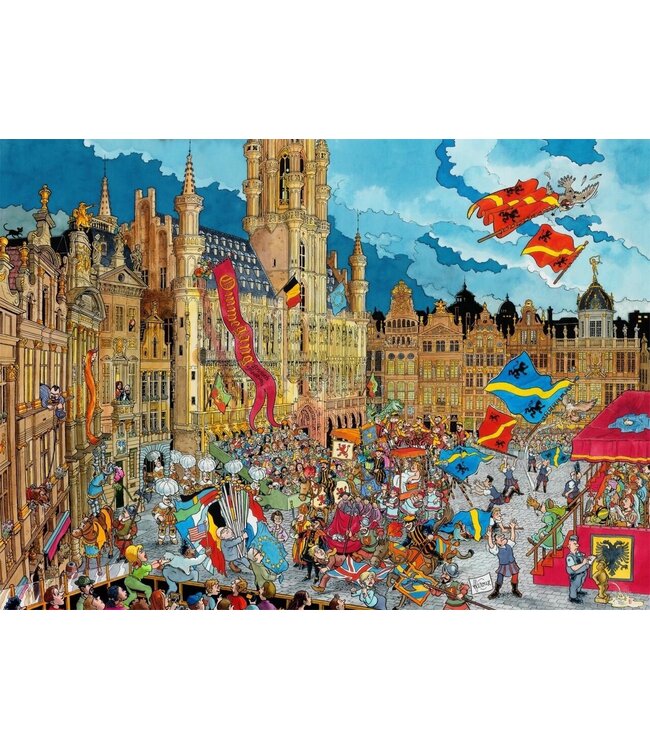 Fleroux - Brussel (1000 Stukjes)