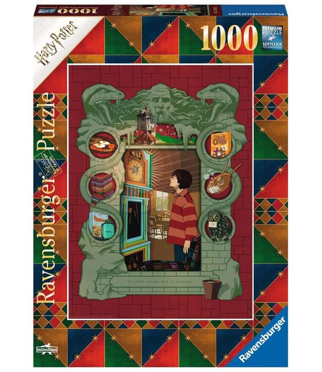 Harry Potter bij de Familie Wemel (1000 Stukjes)