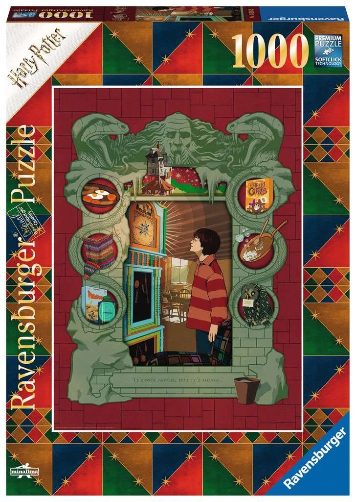 Ravensburger Harry Potter bij de Familie Wemel (1000 Stukjes)