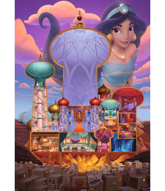 Disney Castles: Jasmine (1000 Stukjes)