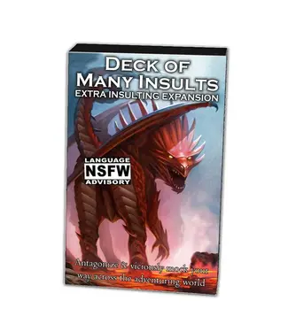 Loke Battle Mats Deck of Many Insults - Extra Insulting Expansion