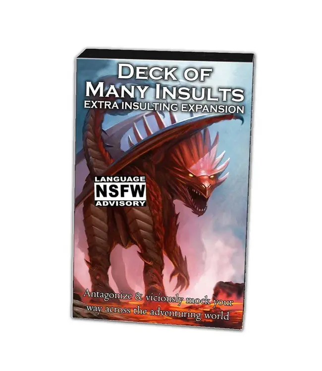 Loke BattleMats: Deck of Many Insults - Extra Insulting Expansion