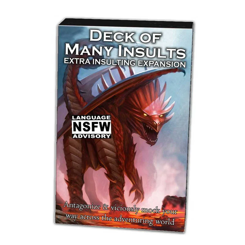 Loke Battle Mats Deck of Many Insults - Extra Insulting Expansion