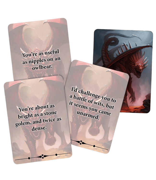 Loke BattleMats: Deck of Many Insults - Extra Insulting Expansion