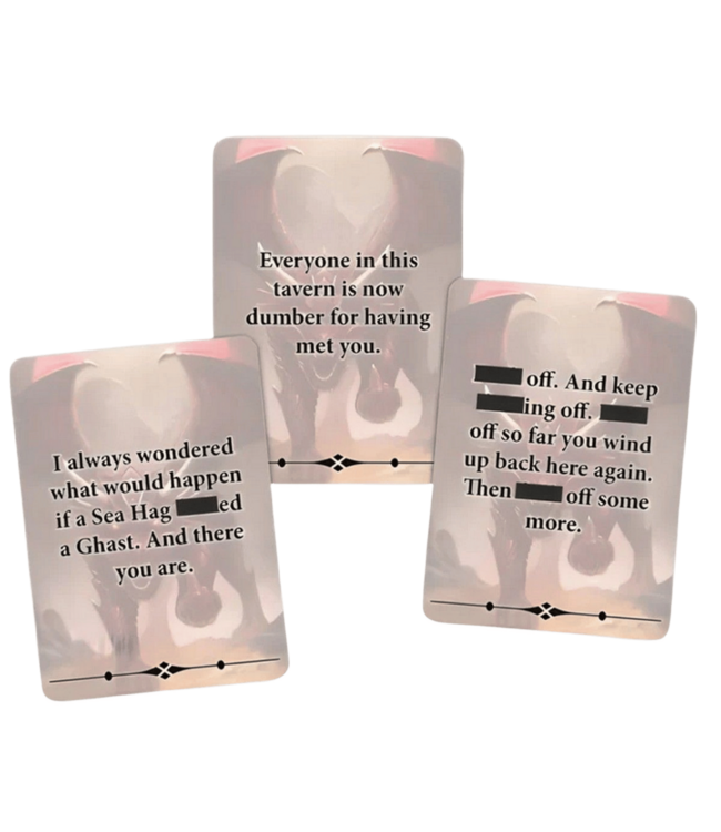 Loke BattleMats: Deck of Many Insults - Extra Insulting Expansion