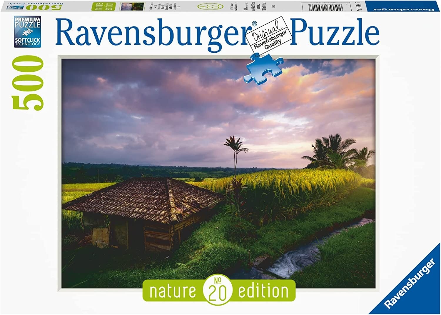 Ravensburger Rijstvelden in Bali (500 Stukjes)