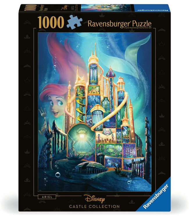 Disney Castles: Ariel (1000 Stukjes)