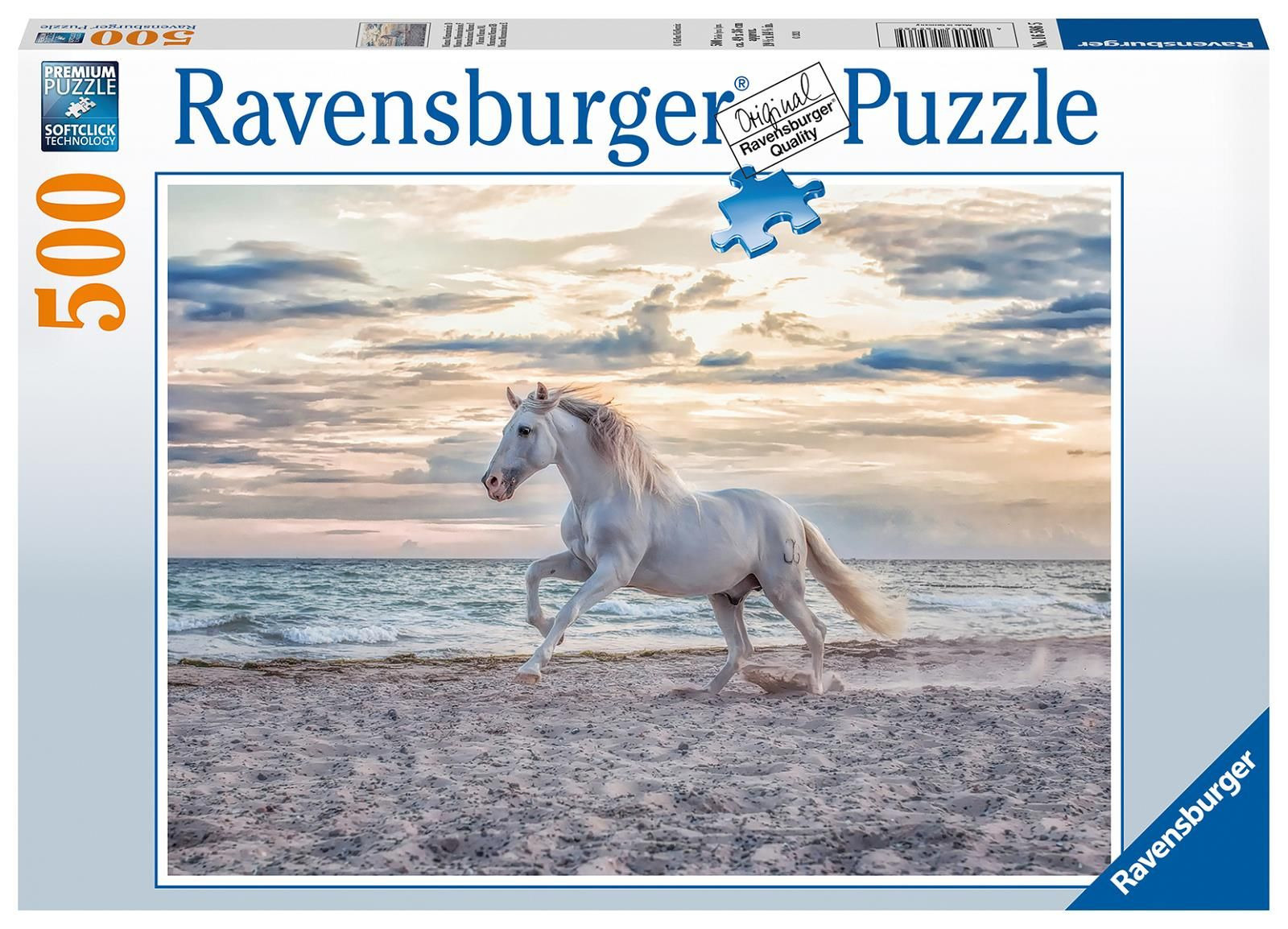 Ravensburger Paard op het Strand (500 Stukjes)