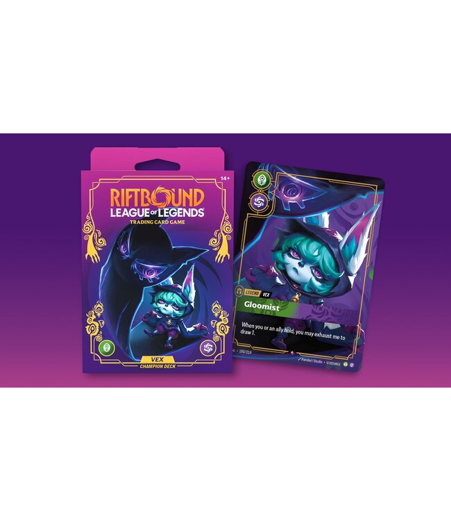 Riftbound Starter Deck: Unleashed - Vex Champion Deck