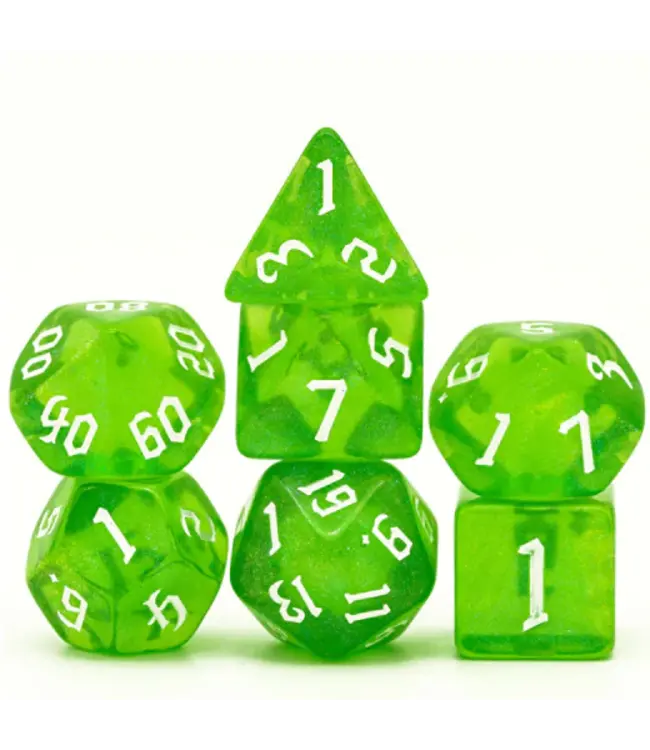 Foam Brain Games Forest Elemental - RPG Dice Set