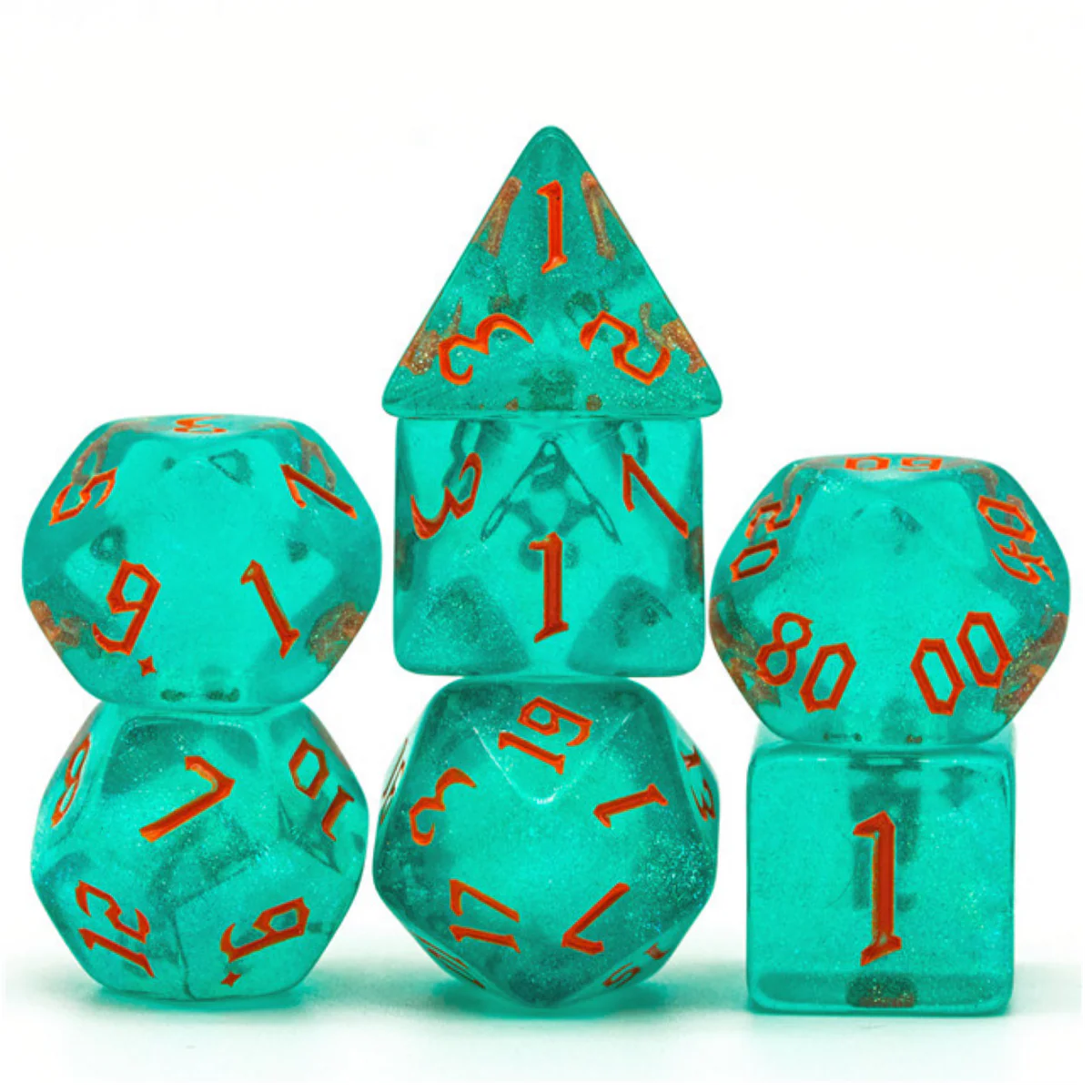 Foam Brain Games Hurricane Elemental - RPG Dice Set