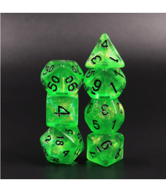 Foam Brain Games Emerald City - RPG Dice Set
