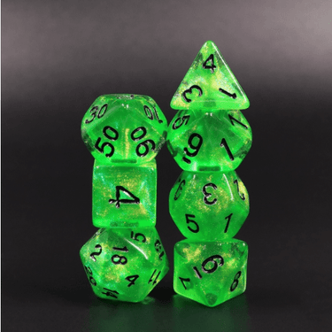Foam Brain Games Emerald City - RPG Dice Set