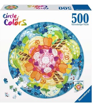 Ravensburger Circle of Colors - Ice Cream (500 Stukjes)